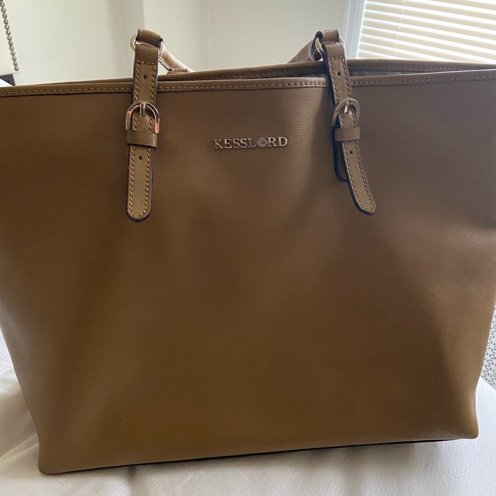 KESSLORD Paris leather tote bag